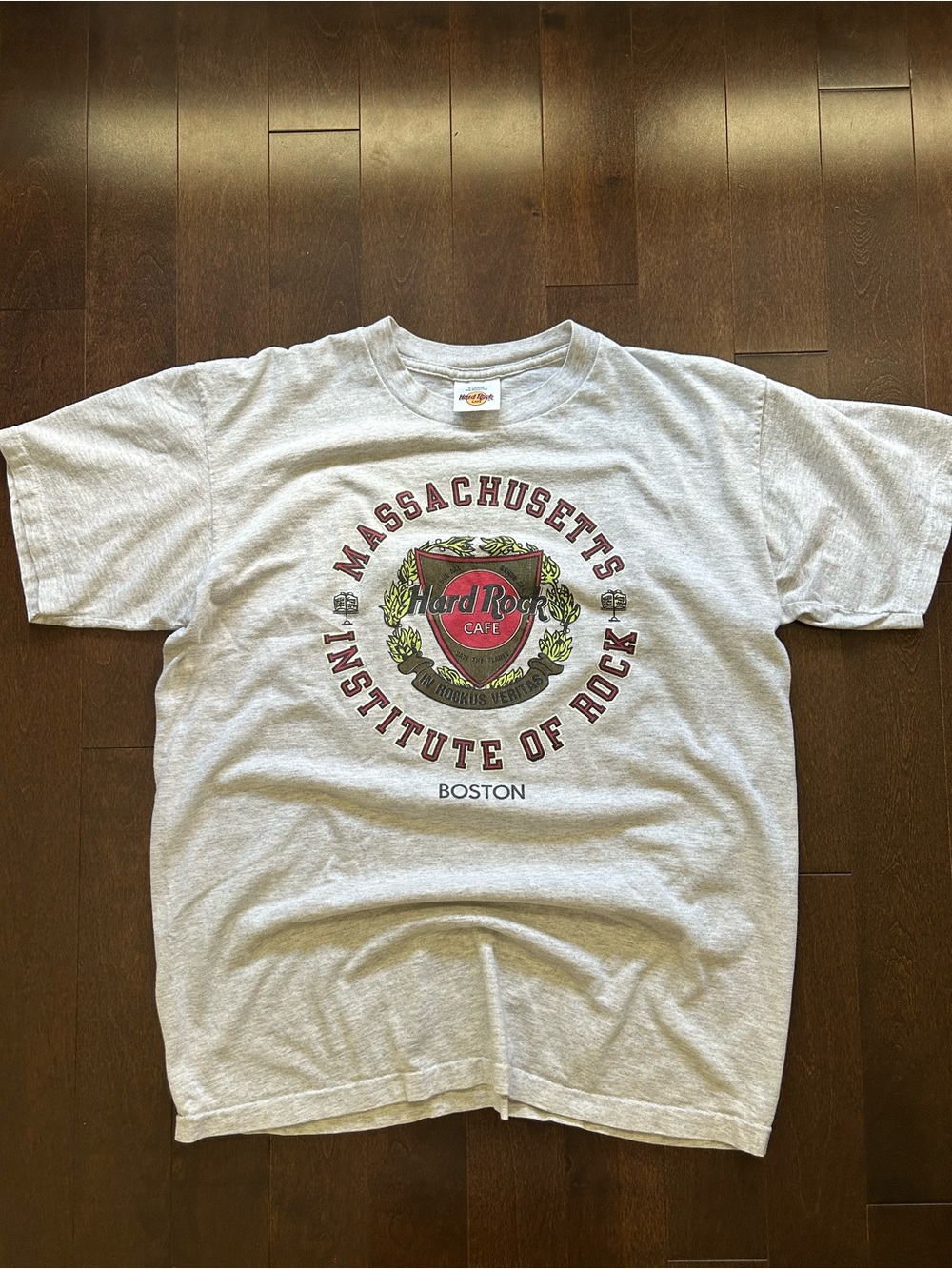 90’s Vintage Hard Rock Cafe Massachusetts Institute of Rock Boston T-Shirt
